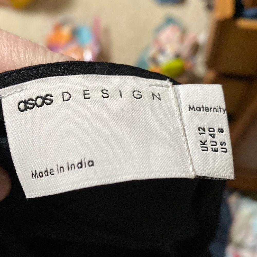 ASOS size 8 maternity dress.
